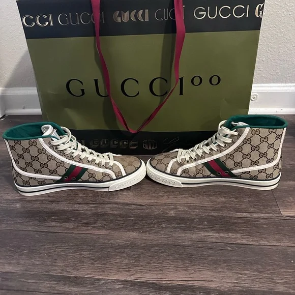MEN'S GUCCI TENNIS 1977 HIGH TOP SNEAKER